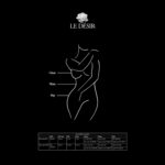 Contrast fence net suspender bodystocking - plus size - obrazek 7