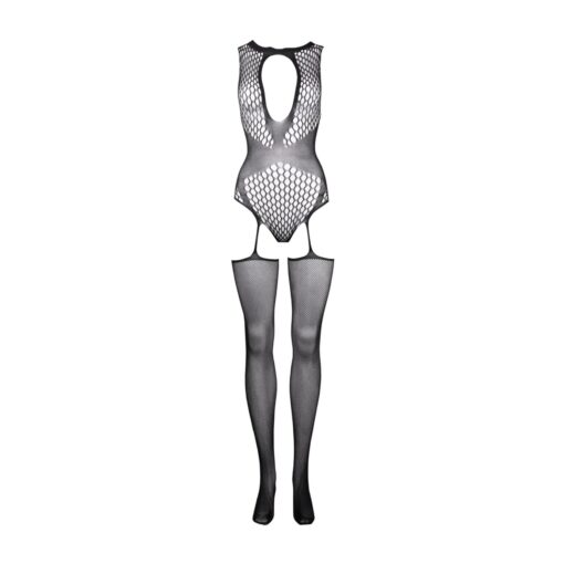 Contrast suspender bodystocking - one size - obrazek 8