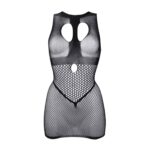 Duo net open cup mini dress - one size - obrazek 8