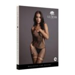 Net high neck bodystocking - one size - obrazek 2