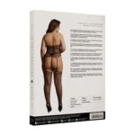 Strappy suspender bodystocking - plus size - obrazek 3