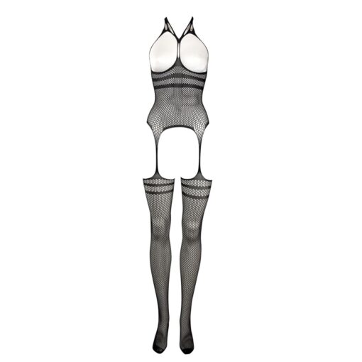 Strappy suspender bodystocking - one size - obrazek 7
