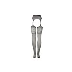 Garterbelt stockings with lace top - one size - obrazek 10