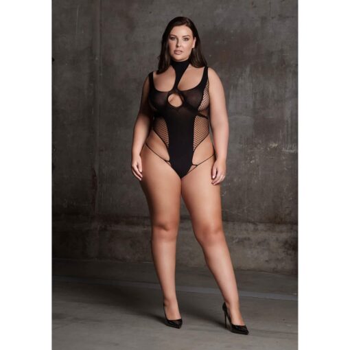 Cyllene xlviii - body with turtleneck - plus size - obrazek 6