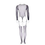 Kalyke xxiii - bodystocking with turtleneck - plus size - obrazek 12