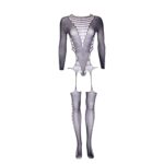 Kalyke xxiii - bodystocking with turtleneck - one size - obrazek 11