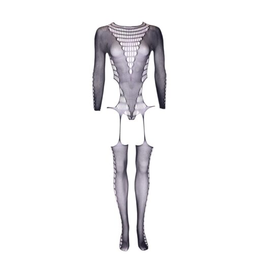 Kalyke xxiii - bodystocking with turtleneck - one size - obrazek 11