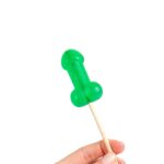 Mint candy penis lollipop with cooling effect - obrazek 3