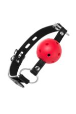 Anonymo gag, abs plastic, red, 64 cm - obrazek 4