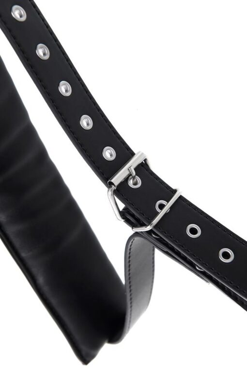 Anonymo fixing sling, pu leather, black, 145 cm - obrazek 7