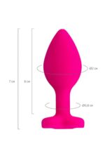 Todo anal plug diamond heart - obrazek 6