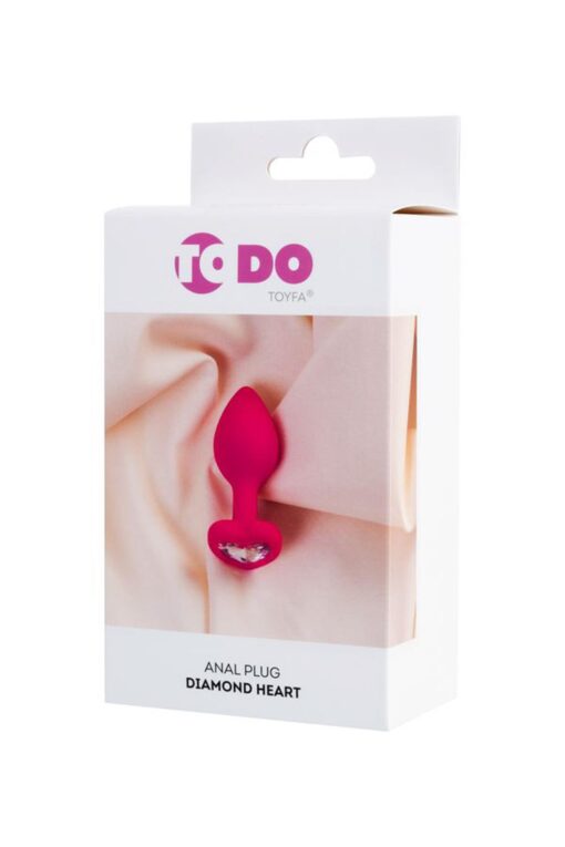 Todo anal plug diamond heart - obrazek 9