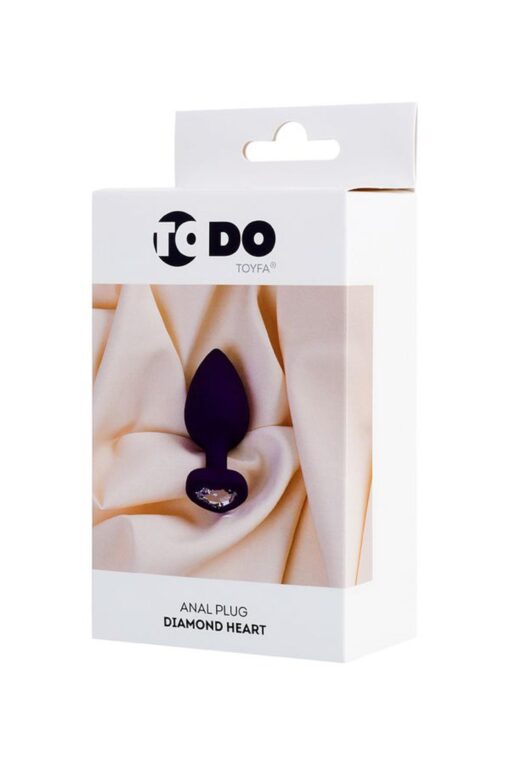 Todo anal plug diamond heart - obrazek 8