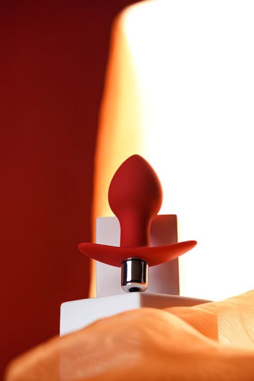 Todo glam red anal vibro plug - obrazek 5