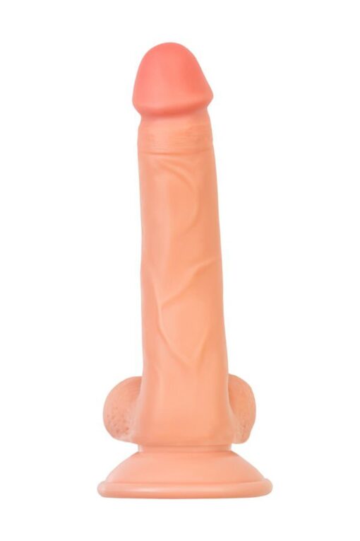 Dildo my babe my priceless realistic dildo, tpe, nude, 18 cm - obrazek 7