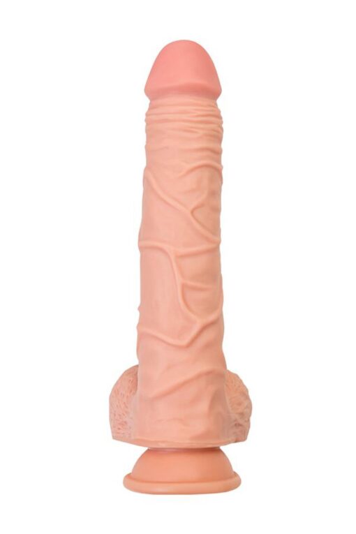 Dildo my babe by realstick my idol, flesh,tpe, 28,5 cm - obrazek 2