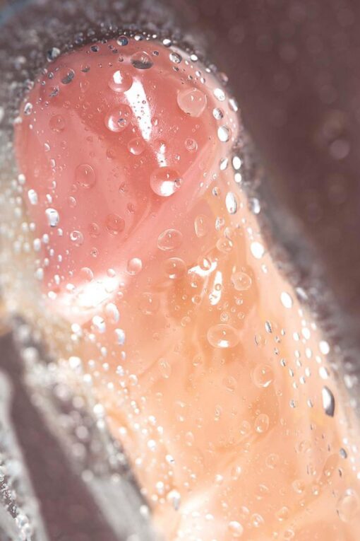 Realistic dildo a-toys by toyfa kirc, tpe, nude, 17 cm - obrazek 12