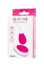A-toys, vibrating egg with remote control, silicone, pink and white, 12 cm - obrazek 7
