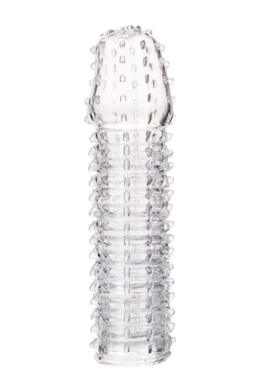 A-toys penis extender 15.2 cm sleeve transparent - obrazek 2