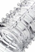 A-toys penis extender 15.2 cm sleeve transparent - obrazek 5