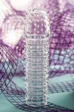 A-toys penis extender 15.2 cm sleeve transparent - obrazek 7