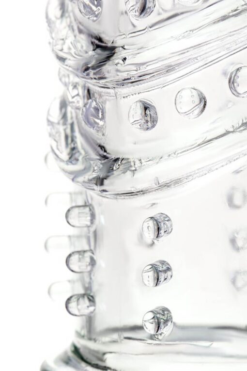 A-toys, penis sleeve, tpr, transparent, 15.5 cm - obrazek 7