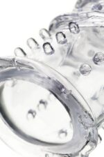A-toys, penis sleeve, tpr, transparent, 15.5 cm - obrazek 9