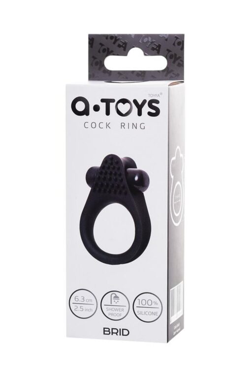 A-toys brid cock ring, black - obrazek 9