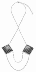 Nipple jewellery silver chain - obrazek 6