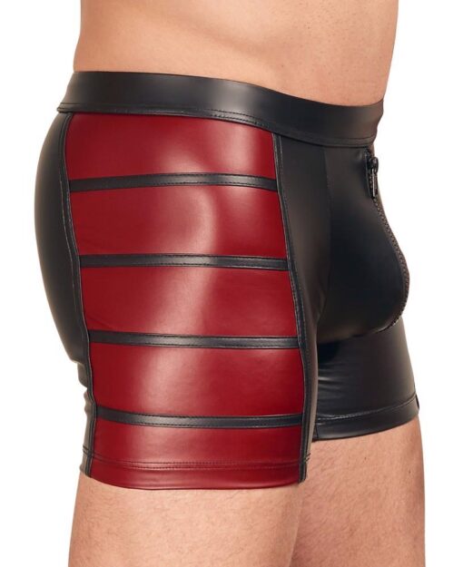Men's pants black/red l - obrazek 3