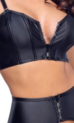 Top set rhinestone zip xl - obrazek 5