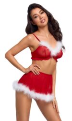 X-mas top+skirt l/xl - obrazek 4
