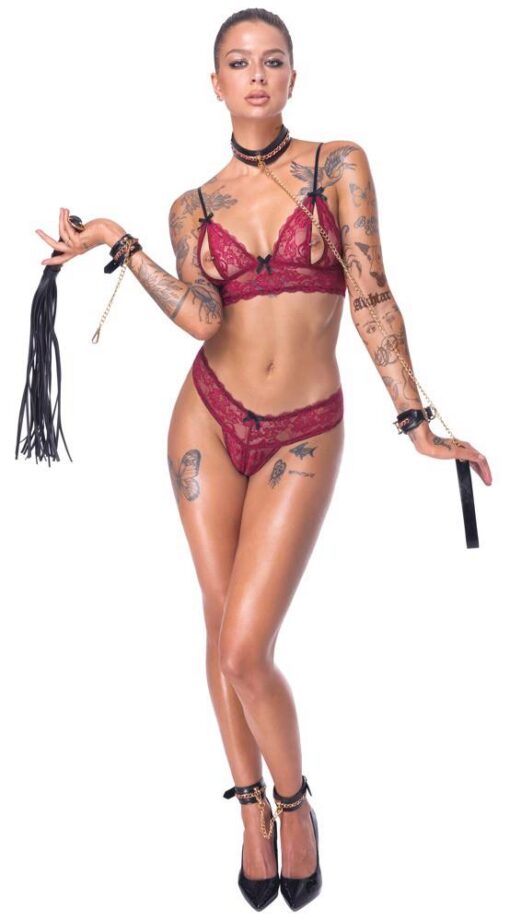 Bad kitty bondage set chain - obrazek 5