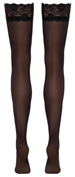 Stockings black m - obrazek 8