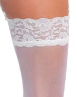 Stockings white xl - obrazek 6