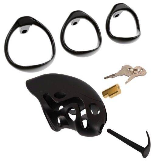 Cock cage with dilator - obrazek 2