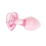 Anal collection - anal plug glass small - 7 cm - obrazek 3