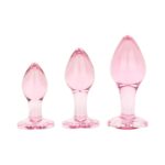 Anal collection - anal plug glass small - 7 cm - obrazek 9