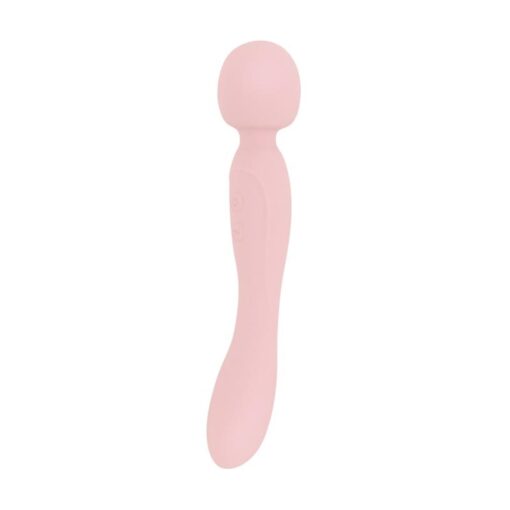 Good vibes only - simi - double sided wand vibrator - pink - obrazek 2