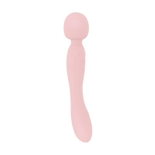 Good vibes only - simi - double sided wand vibrator - pink - obrazek 3
