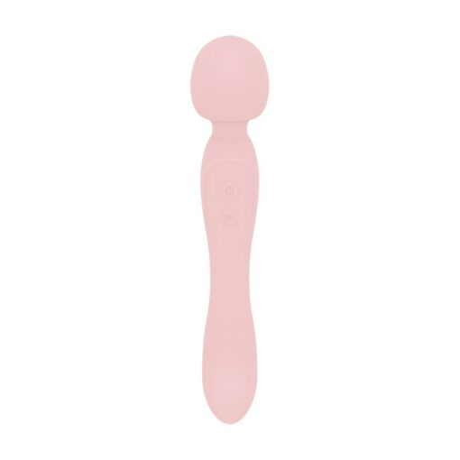 Good vibes only - simi - double sided wand vibrator - pink - obrazek 8