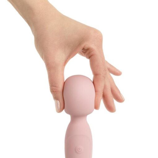 Good vibes only - simi - double sided wand vibrator - pink - obrazek 13