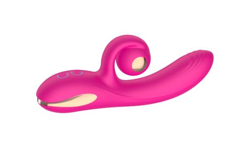 Rabbit vibrator purple - obrazek 5