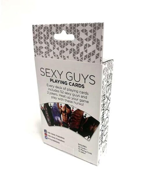 Sexy guys playing cards - obrazek 3