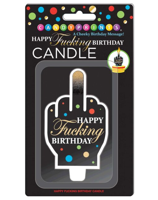 Happy f’ing birthday candle - obrazek 2