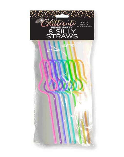 Glitterati silly penis straws, 8 - obrazek 2