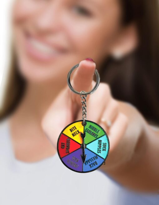 Super fun key chain, sex spinner - obrazek 2