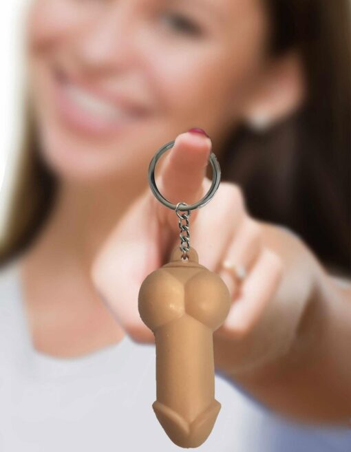 Super fun key chain, squishy penis - obrazek 2