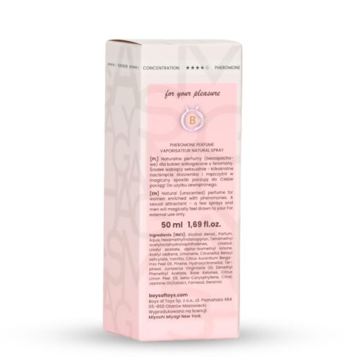 Miyoshi miyagi pure feromon parfumes  50ml femme - obrazek 4