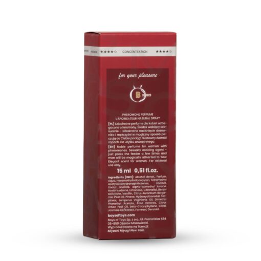 Miyoshi miyagi instinct feromon  parfumes 15ml femme - obrazek 4